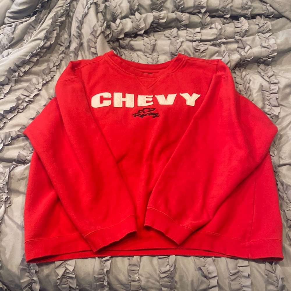 Vintage Chevy thrifted crewneck